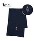 ポロ ラルフローレン POLO RALPH LAUREN solid denim bear scarf マフラー